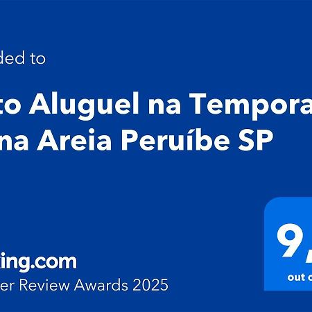 Apto Aluguel Na Temporada Pe Na Areia Peruibe Sp Ngoại thất bức ảnh