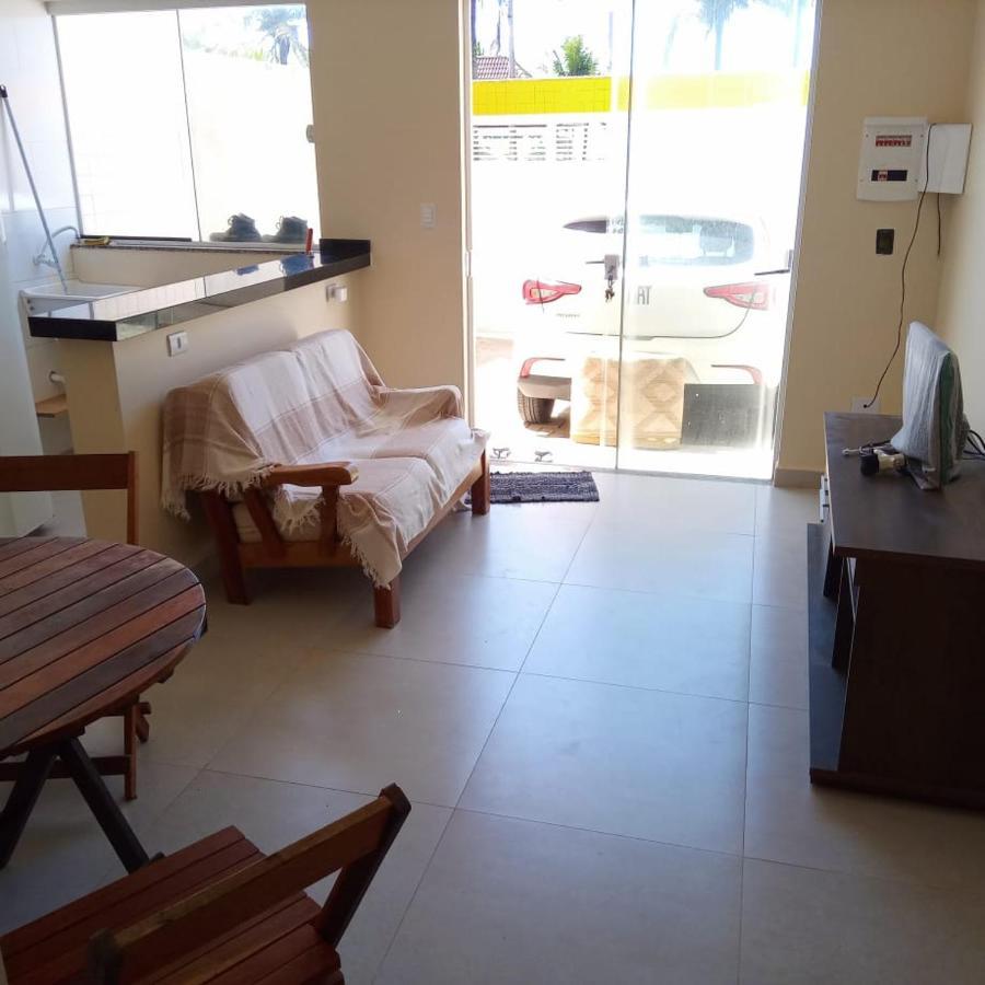 Apto Aluguel Na Temporada Pe Na Areia Peruibe Sp Ngoại thất bức ảnh