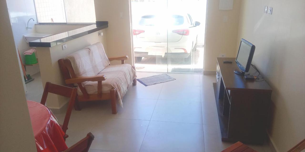 Apto Aluguel Na Temporada Pe Na Areia Peruibe Sp Ngoại thất bức ảnh