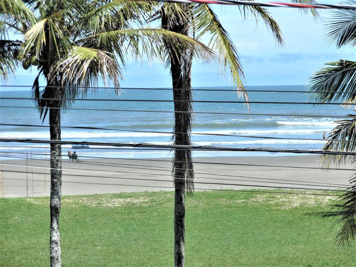 Apto Aluguel Na Temporada Pe Na Areia Peruibe Sp Ngoại thất bức ảnh
