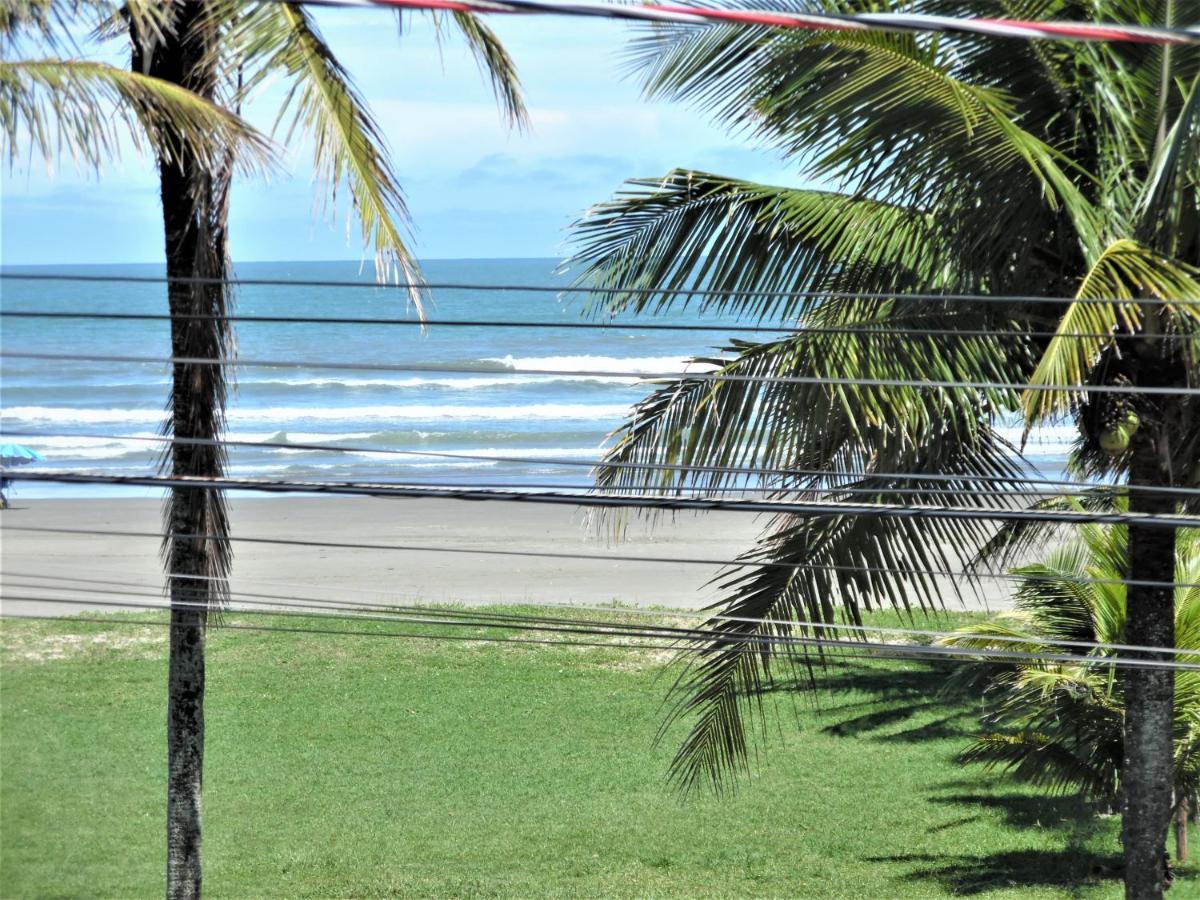 Apto Aluguel Na Temporada Pe Na Areia Peruibe Sp Ngoại thất bức ảnh