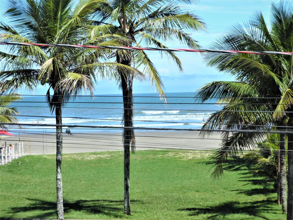 Apto Aluguel Na Temporada Pe Na Areia Peruibe Sp Ngoại thất bức ảnh