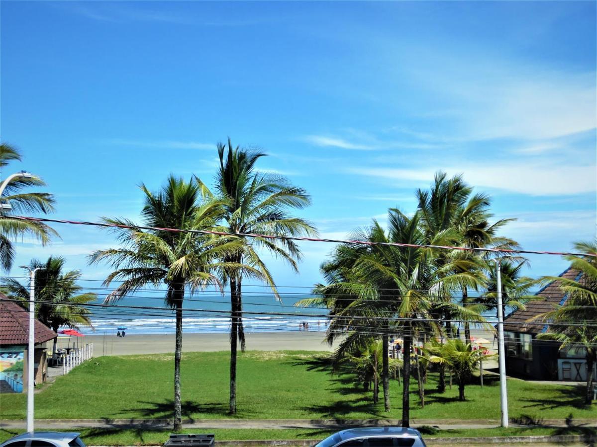 Apto Aluguel Na Temporada Pe Na Areia Peruibe Sp Ngoại thất bức ảnh